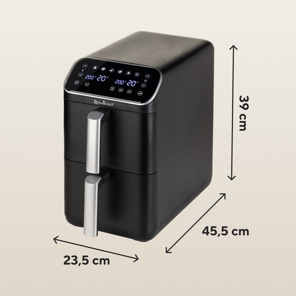 DuoStack air fryer dimensions