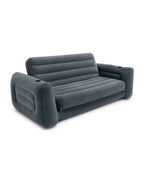 Pull-out sofa opened into a queen-size bed
