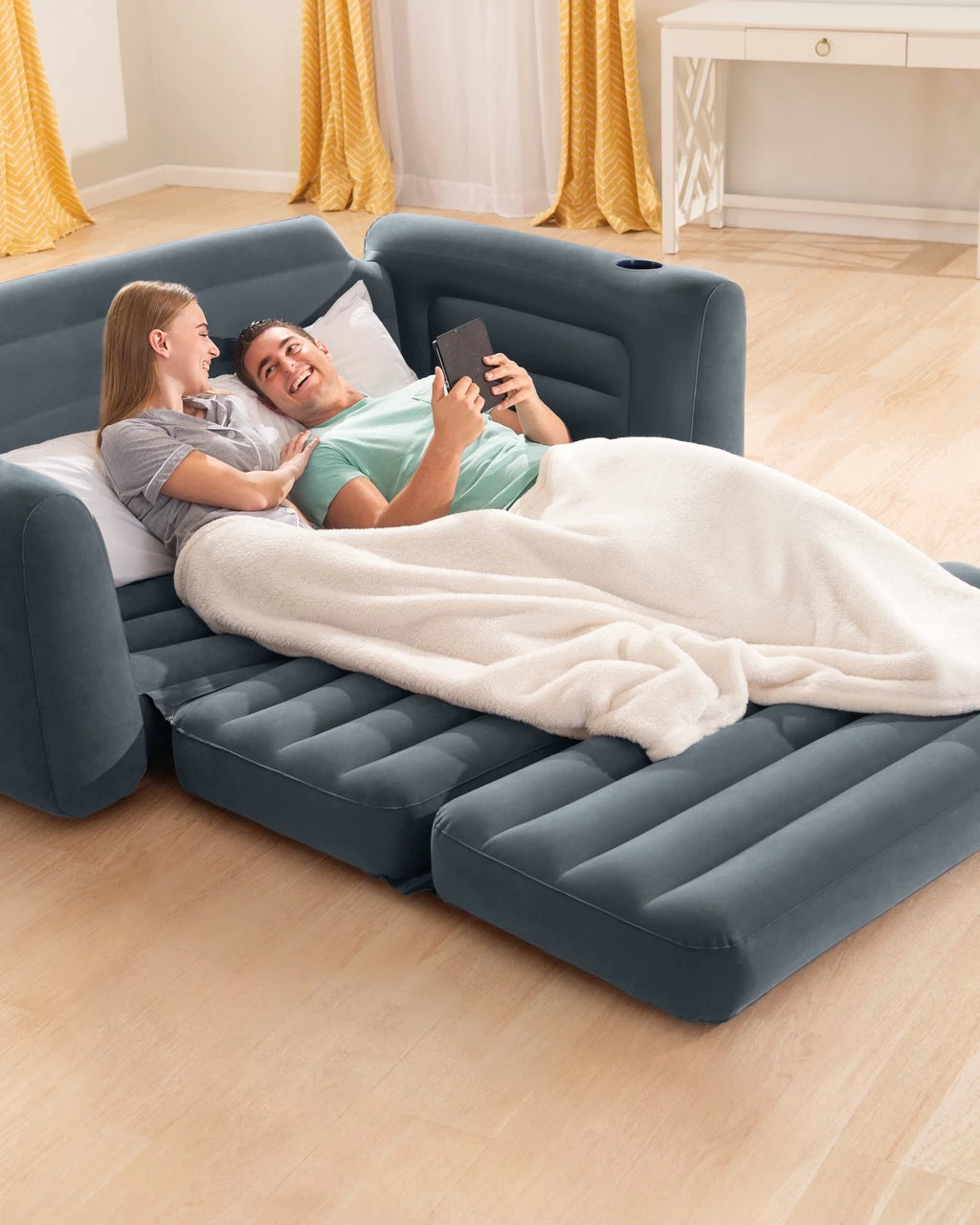 Intex pull-out sofa in a living room