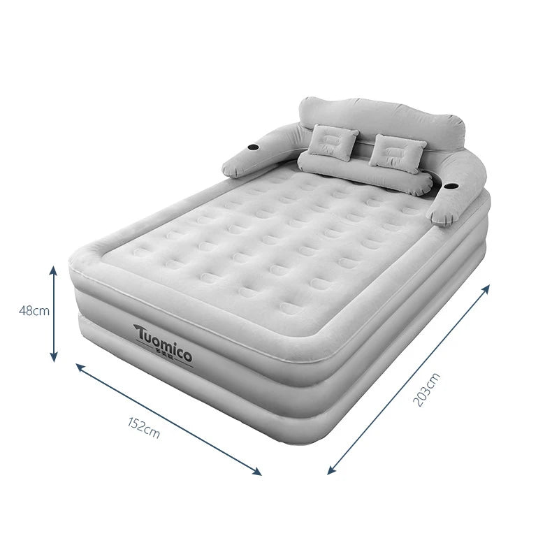 Inflatable double bed dimensions