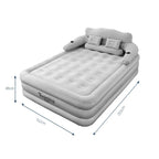 Inflatable double bed dimensions