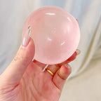 Pink squishy stress ball